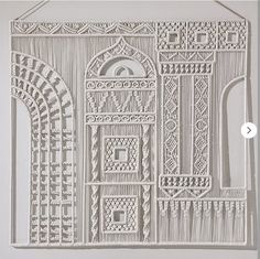 an intricately designed paper cutout with the words,'i love to see what this