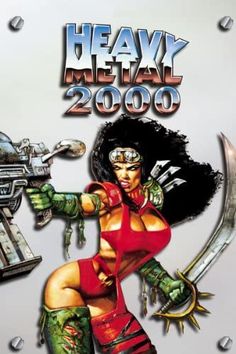 Heavy Metal 2000, Heavy Metal Movie, Arte Heavy Metal, Simon Bisley, Heavy Metal Girl, Billy Idol, Arte Cyberpunk