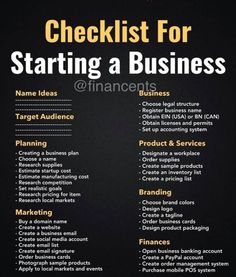 6 WELL-PAYING JOBS FOR WOMEN AND HOW TO GET STARTED (follow this link) Business Plan Outline, Finanse Osobiste, Starting Small Business, Startup Business Plan, Creating A Business Plan, Business Checklist, Successful Business Tips, Small Business Organization, Business Basics