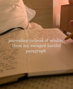 Writing, A Book, Self Care, It Hurts, Pencil, Pen