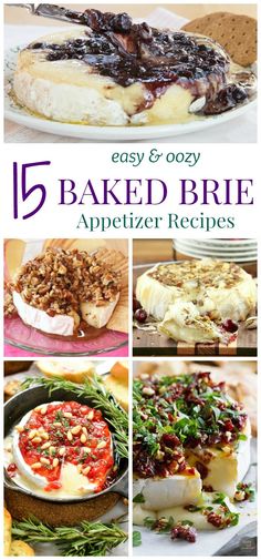 five baked brunch appetizer recipes