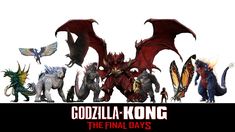 godzilla kong the final days poster