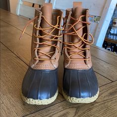 Here Is The Link To The Same Boots On The Ll Bean Site: Https://M.Llbean.Com/Llb/Shop/22799?Page=Womens-Llbean-Boots-8in-Thinsulate Brand New! Never Worn Out, Only Tried On After My Purchase. Please Pay Close Attention To Sizing Information On The Website!! Great Boots, I Just Need A Different Size! Llbean Boots, Ll Bean, L L Bean, Woman Colour, Winter Rain, Rain Boots, Womens Boots, Size 6, Women Shoes