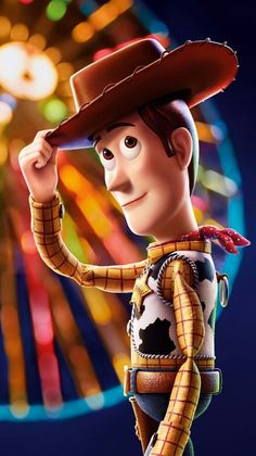 the character woody from toy story 4