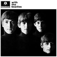 the beatles album cover for with the beatles