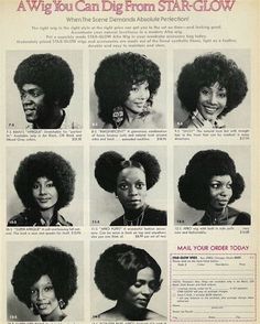 Channel the iconic style of the 70s with these effortlessly chic hairstyles designed for black women. Embrace voluminous afros, flowing braids, and statement-making curls that celebrate your natural beauty and pay homage to a legendary era. 70s Black Hairstyles, Black Hair History, 70s Hair Styles, 70s Black Women, 70s Hairstyles, Look Disco, 70s Hair, American Hairstyles, Pelo Afro