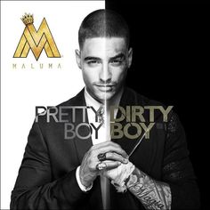 a man in a suit and tie holding an umbrella with the words pretty dirty boy on it