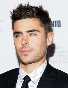 pelo corto hombre propuesta de #lesalondapodaca  Zac Efron Short Hair | Spiky Mens Hairstyles Zac Efron Short Hair, Zac Efron Hair, Best Undercut Hairstyles, Short Spiky Hairstyles, Mens Hairstyles Undercut, Mens Hairstyles Thick Hair, Short Hair Lengths, Spiky Hair, Spiked Hair