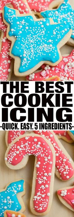 the best cookie icing quick easy 5 ingredients