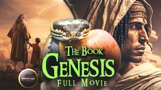 the book of genesis full movie with an image of a man holding an apple