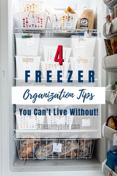 refrigerator with freezer organization tips you can't live without