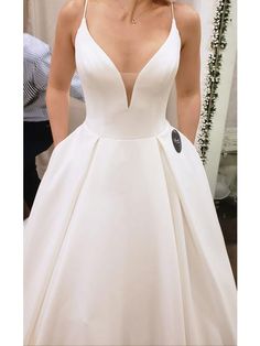 Morilee Pacifica, style 5706, clean simple wedding dress Weding Dress, Madeline Gardner, Plus Size Wedding Dresses, Low Back Dresses, Wedding Dress Guide, Bridal Gowns Mermaid, Minimalist Wedding Dresses, Dress Alterations, Dress Guide