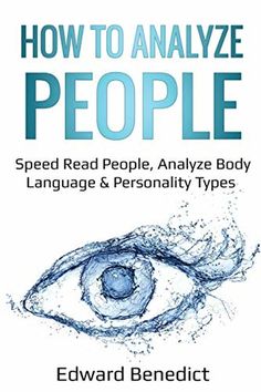 the cover of how to analize people speed read people, analyzing body language and personality types