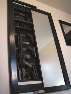 Home Organisation, Concealer, Tactical Wall, Decoration Inspiration, Hidden Storage, Home Security, My Dream Home, Home Organization, Habitat