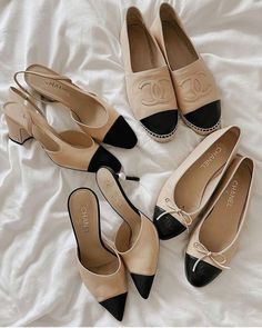 Flat Espadrilles Outfit, Chanel Ballet Flats Outfit, Gucci Mules Outfit, Espadrilles Chanel, Espadrilles Outfit, Chanel Shoes Sneakers, Chanel Mules, Mules Outfit, Chanel Shoes Flats