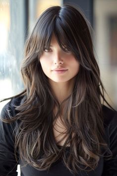 Haircuts For Long Hair With Layers, Hairstyles For Layered Hair, Dark Hair With Highlights, Haircuts Straight Hair, Brown Blonde Hair, Hairdo For Long Hair