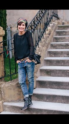 Women In 40s Fashion Outfits, Tom Boy Style Women, Casual Chique Stijl, Boyfriend Jeans Style, Look Boho Chic, Look Jean, Look Boho, Mode Casual