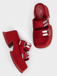 Zootopia Judy, Charles And Keith, Shoe Hacks, Dr Shoes, Wedge Mules, Judy Hopps, Funky Shoes, Shoe Inspo, Moda Boho