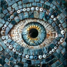 Blue & White Mosaic Eyeball Art 36 - Printable Wall Art - Instant Digital Download - Mosaic - Eyes - Modern Art - Art Gift - Home Decor. Add some unique art to your decor with this art print file featuring an image of a human eyeball mosaic. It's the perfect choice for beautiful eye lovers. This file collection includes images ranging in size from 15 x 15 inches, all the way up to 36 x 36 inches. Order yours today and print them on your home computer or have a professional print and frame them. Included file sizes in 300dpi: ~ 15 x 15 ~ 25 x 25 ~ 36 x 36 (ALL SIZES ARE IN INCHES) NOTE: YOU ARE NOT RECEIVING A PHYSICAL PRODUCT. THIS IS A DIGITAL DOWNLOAD OF 3 PRINTABLE FILES THAT YOU OR A PROFESSIONAL CAN PRINT. If you need a different size or would like a version with the background remove Outdoor Mosaic Wall Art, Mosaic Tile Art Ideas, Blue Eye Art, Mosaic Eyes, Human Eyeball, Reptile Eye, Stained Glass Mosaic Art, Eyeball Art, Mosaic Garden Art