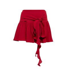 Mini-jupe Skirt Outfits, Haute Couture, Skirt Aesthetic, Charo Ruiz, Red Mini Skirt, Bridal Shoot, Red Skirts, Outfit Combinations, Cute Skirts