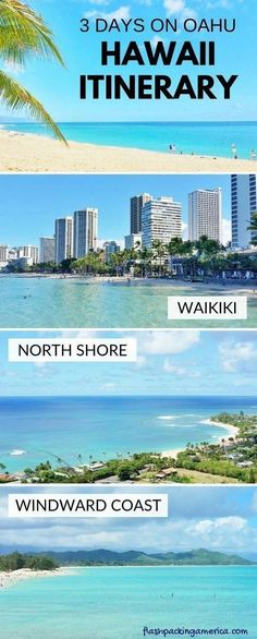 three days in hawaii with text overlay