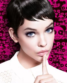 ¿Cortamos? Propuesta Le Salon d'Apodaca #lesalondapodaca #queseaenlesalon Pixie Hairstyles, Barbara Palvin, Miss Manga, Easy Short Haircuts, Big Lashes, Palvin Barbara, Beauty Photos, L'oréal Paris, Loreal Paris