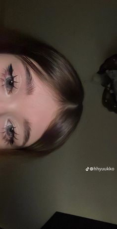 Makeup Tut, Dope Makeup, Cute Makeup Looks, Eye Makeup Art, Makeup Eyeliner, Pretty Makeup, العناية بالشعر, Cute Makeup, Aesthetic Makeup