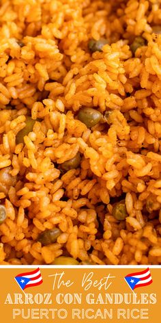 the best arroz con gandules puerto rican rice