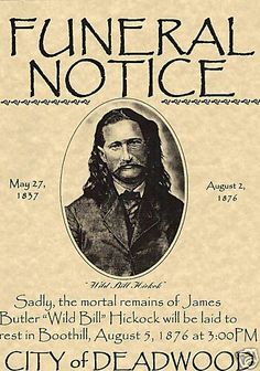 an old newspaper ad for funeral notice with the image of a man's face