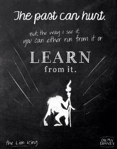 a chalkboard with the words learn from it