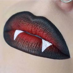 Vampyr Smink, Maquillage Halloween Vampire, Balzam Na Pery, Halloween Gesicht, Fantasy Make-up, Halloweenský Makeup, Kostuum Halloween, Halloween Make-up Looks