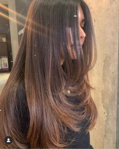 Long Layered Hair, Hair Cuts Aesthetic, Chaffle Recipe, Bangs Straight, Haircuts Straight Hair, Haircuts For Long Hair, Curtain Bangs, Hair Inspiration Color