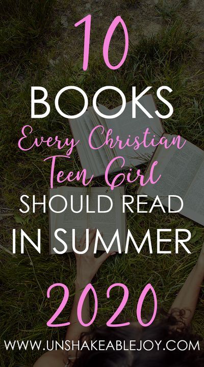 My friend wonders about getting a Christian book for her teen daughter. She asks the question, “Do you have a good book for Christian teen girls?” Well, I never have had a daughter myself. I have two adult sons. As I  try to figure out which book would be good for a Christian teen girl... Read More The post 10 Books Every Christian Teen Girl Should Read In Summer 2020 appeared first on Unshakeable Joy. #ChristianTeen #ChristianBook Good Clean Books To Read, Christian Books For Teens, Christian Teen Books, Christian Teen Girl, Christian Book Recommendations, Christian Romance Books, Clean Romance Books, Best Books For Teens