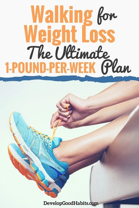 Walking for Weight Loss: How to Lose 1 Pound Per Week Landscaping Hacks, Walking Plan, Weekly Workout Plans, Exercise Program, Weigh Loss, Walking Exercise, Weekly Workout, Losing 10 Pounds, Lose 20 Pounds