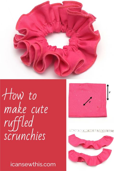 Extra Large Scrunchie Pattern, Best Fabric For Scrunchies, Large Scrunchies Pattern Sewing, Measurements For Scrunchies, Diy Schruncies, Diy Big Scrunchie, Sewing Hair Scrunchies, Diy Large Scrunchie, Free Scrunchie Pattern Sewing