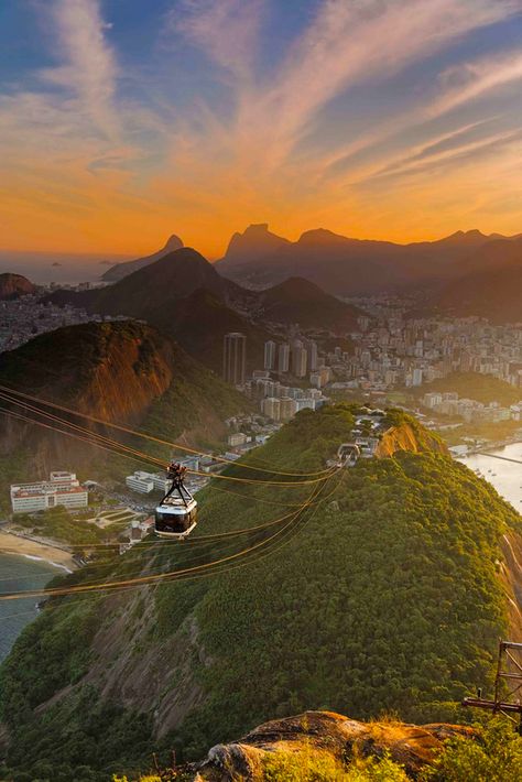 Rio de Janeiro, Brazil Chiaroscuro, Brazil Vacation, Sugarloaf Mountain, Brazil Travel, Places Around The World, Wonderful Places, Dream Vacations, Travel Around The World, Travel Around