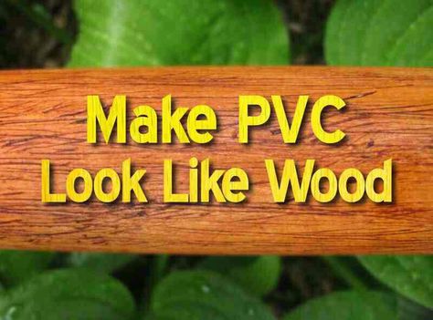 Pvc that looks like wood Pvc Pipe Projects, Pvc Projects, Deco Originale, Decor Guide, Pvc Pipe, Tiki Bar, Wood Texture, Outdoor Projects, Handmade Home Decor