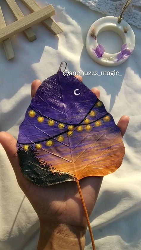 Painting on leaf❤️🍃 in 2022 | Diy watercolor painting, Acrylic painting tips, Diy art painting Painting On Leaf, Black Tile, Folding Origami, Diy Watercolor Painting, Beautiful Art Paintings, Blue Tile, Acrylic Painting Tips, Abstract Art Painting Diy, Diy Paper Crafts Decoration