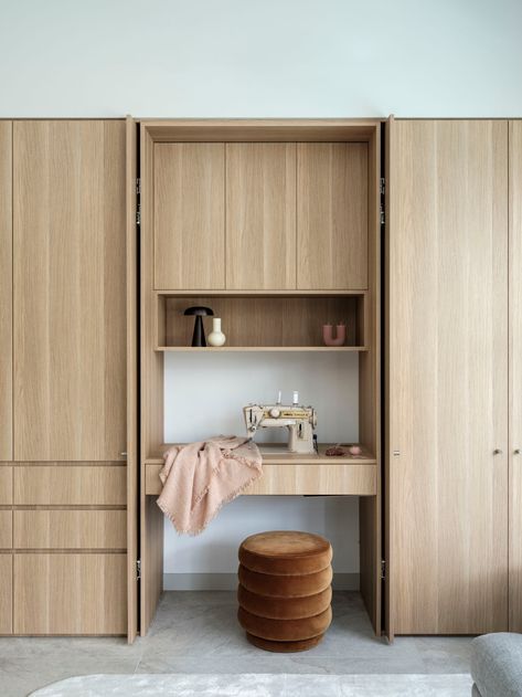 Quarry House by Mark Szczerbicki Design Studio - Project Feature - The Local Project - The Local Project The Local Project Bedroom, Quarry House, Coat Room, Healing House, Textured Layers, Joinery Details, Sewing Workshop, Dressing Rooms, Built In Furniture