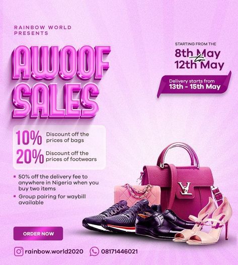 Fashion Business Flyer Design, Clothes Sale Poster Design, Cloth Graphic Design, Clothing Flyer Design Inspiration, Discount Sales Flyer Design, Cloth Poster Design, Sales Design Graphics, Shopping Flyer Design, Bag Poster Design Products