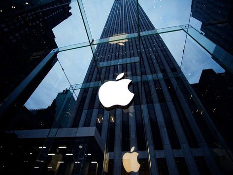 Apple typically buys startups to turn their technology into features of its products. Apple added Apple Pay to the iPhone in 2014, allowing users to pay for physical goods with a tap in retail stores. Apple Company Logo, Apple Company Aesthetic, Apple Building, Apple Company, Vision 2024, Apple Shop, Apple Stock, Apple Technology, Apple Inc