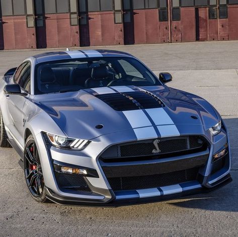 The Shelby GT500 Heritage Edition Trim With Hand-Painted Stripes Will Cost You $12,000 2022 Mustang, Ford Mustang Gt500, Gt 500, Mustang Gt500, Ford Mustang Car, Ford Mustang Shelby Gt500, Shelby Gt, Mustang Convertible, Ford Shelby