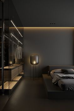 Dark Interior Design, Black Bedroom Design, Dark Living Rooms, Dark Bedroom, تصميم للمنزل العصري, Bilik Tidur, Black Bedroom, غرفة ملابس, Dark Interiors