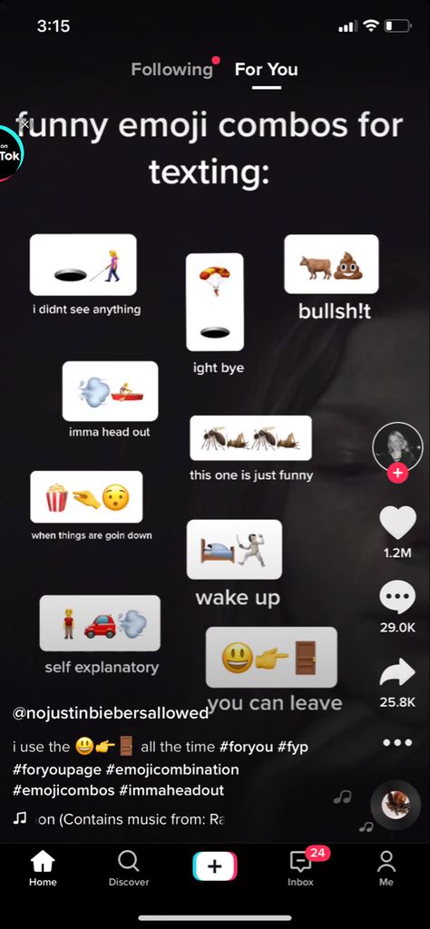Funny Emoji Combos, Comments For Instagram, Funny Emoji Combinations, Emoji Guide, Cute Emoji Combinations, Cool Emoji, Emoji Combinations, Ig Captions, Funny Black People
