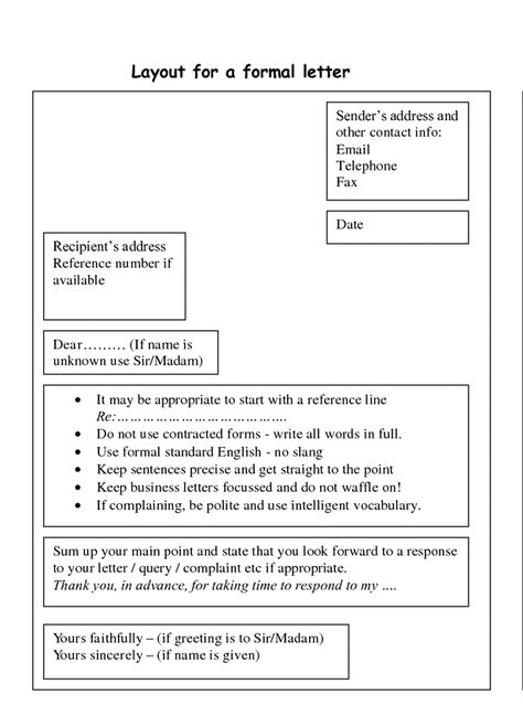 A formal letter is a letter that is written in the formal language with a specific format for business or official purpose ... How To Write An Official Letter, How To Write A Letter, Cabinet Pudding, Formal Letter Writing Format, Format Of Formal Letter, Official Letter Format, Letter In English, Letter Writing For Kids, Letter Writing Format