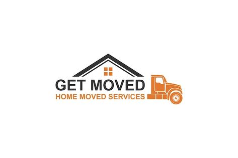 Moving Services Logo, Moving Company Logo Design, House Truck, Service Logo Design, Facebook Cover Photos Hd, Vector House, Move House, Delivery Van, House Moving