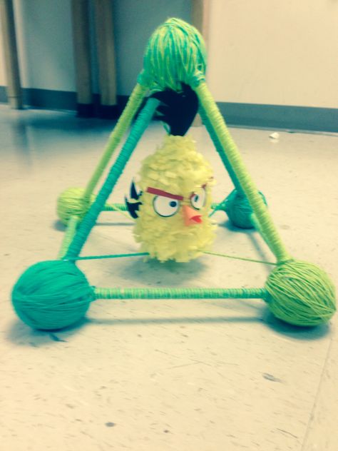 Egg drop project- angry birds Pai, Egg Drop Ideas Projects, Egg Drop Designs Ideas, Egg Drip Project Ideas, Egg Drop Project Ideas That Work, Egg Drop Ideas For School, Egg Drop Project Ideas, Egg Drop Contest, Egg Drop Challenge