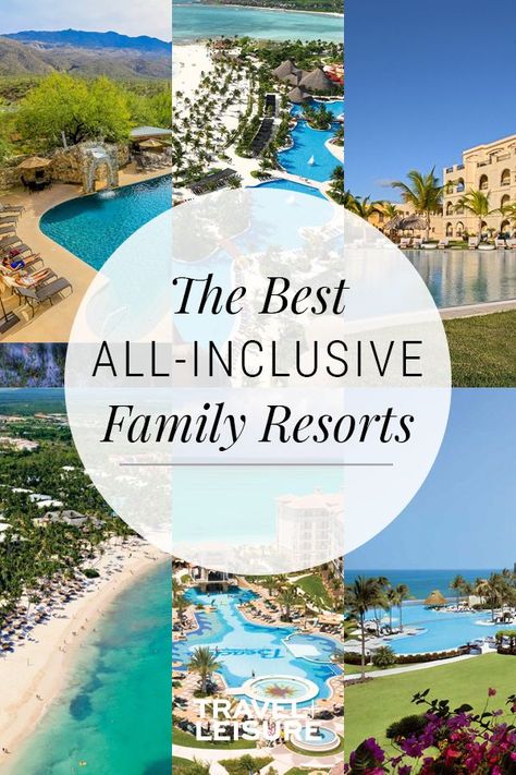 The Best All-Inclusive Family Resorts - Some of the greatest values for families can be found at all-inclusive resorts, which offer plenty of diversions and schedule flexibility. #allinclusiveresorts #familytravel #familyresorts #bestallinclusiveresorts | Travel + Leisure Usa Vacation Destinations, Affordable Family Vacations, Cheap Family Vacations, Best Family Vacation Destinations, All Inclusive Family Resorts, Family Summer Vacation, Best All Inclusive Resorts, Best Family Vacations, All Inclusive Vacations