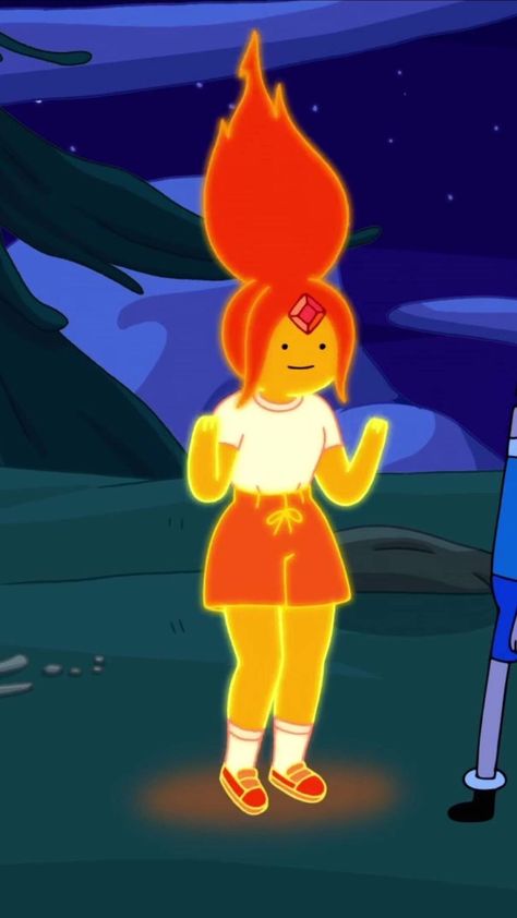 Flame Princess Aesthetic, Princess Aesthetic Icon, Flame Princess Cosplay, Adventure Time Flame Princess, Fire Princess, Marceline And Bubblegum, Adventure Time Girls, Adventure Time Wallpaper, Adventure Time Characters