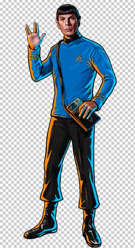 Humour, Star Trek Outfits, Fashion Vampire, Sketchbook Collage, Hippie Fashion 70s, Spock Star Trek, Star Trek Artwork, Png Clothing, Leonard Nimoy Spock